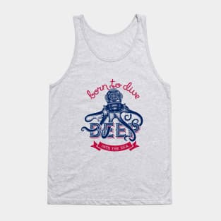 octopus king of deep sea Tank Top